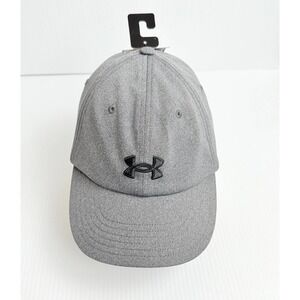 Under Armour Womens OSFM Gray Adjustable Strapback Hat NWT